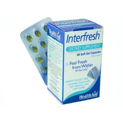 Healthaid Health Aid Interfresh (Fresh Breath Capsules) - Blister Pack 60 Capsules