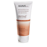 AHAVA Dermud Moisturizing Shower Cream, 6.8 fl. oz.