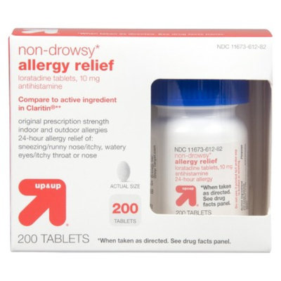 up & up Non Drowsy Allergy Relief Tablets