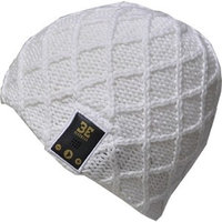 Be Headwear LN0015 Lovespun Bt Knitted White Out