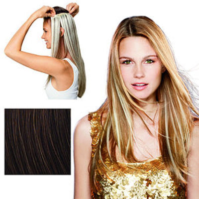 POP Put On Pieces Dancing With the Stars Human Hair Clip-In Extension