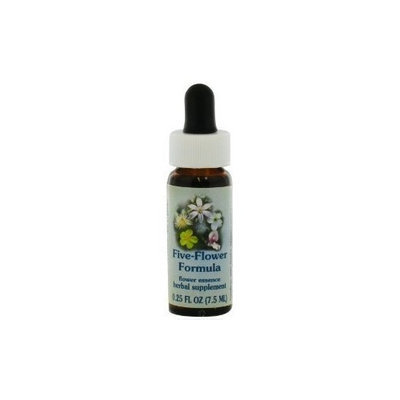 FES HEALING HERBS Flower Essence Services - Healing Herbs Dropper Five-Flower Formula - 0.25 oz. ( Multi-Pack)