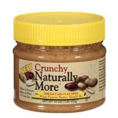 Naturally More Crunchy Peanut Butter, 16 oz