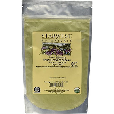 Starwest Botanicals Organic Spinach Powder