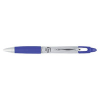 Zebra Z-Grip Max Ballpoint Pen, Medium - Blue Ink (12 Per Set)