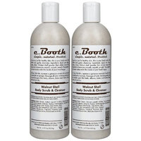 Booth's c. Booth Walnut Shell Body Scrub, 16 oz