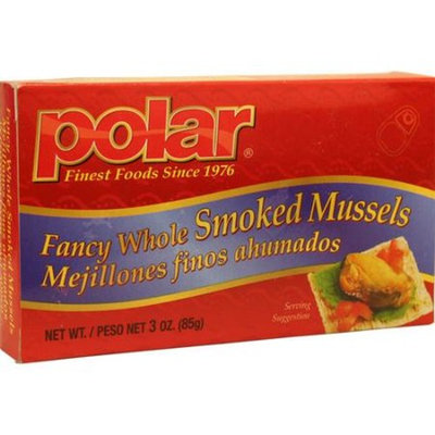 Polar Polar Fancy Whole Smoked Mussels, 3 oz