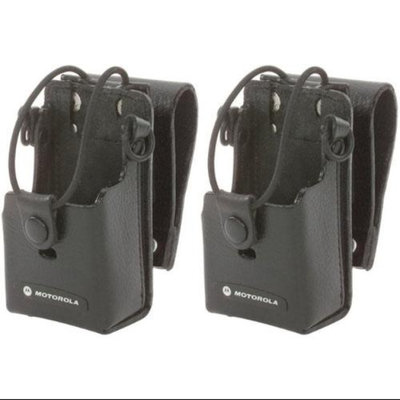 Motorola RLN6302 (2-Pack) Leather Case With 3