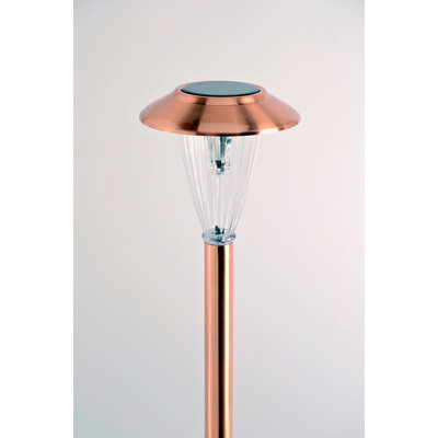 Homebrite 33880/8 Solar Powered Alpine Path Lights, Copper - 8-Pack