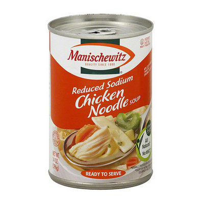 Manischewitz Reduced Sodium Chicken Noodle Soup