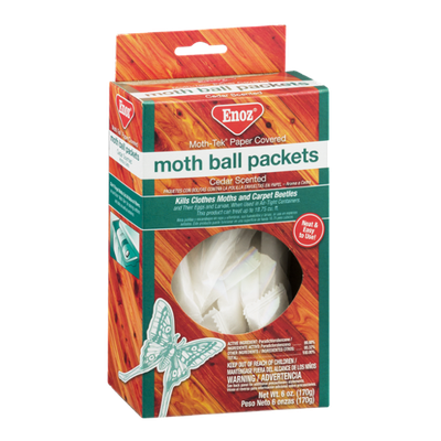 Enoz Moth Ball Packets Cedar Scented