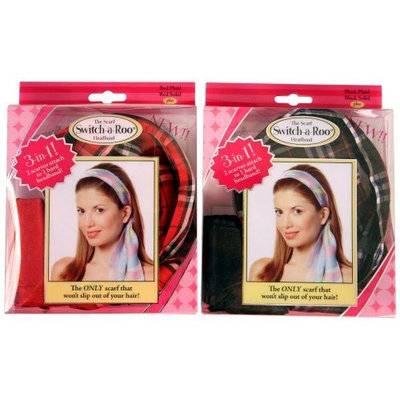 The Tonytail Company Tonytail Switch-a-roo Scarf Headbands, Plaid Package