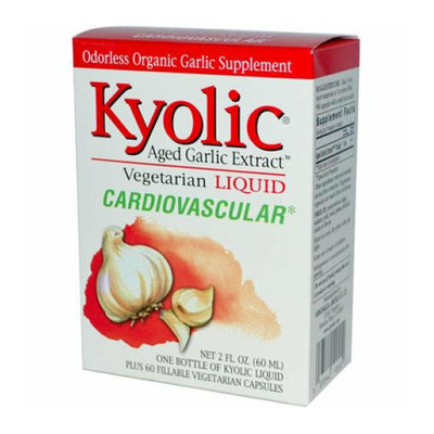 Kyolic Aged Garlic Extract Cardiovascular Liquid Vegetarian 2 fl oz