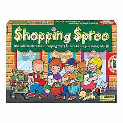 Educa Shopping Spree Game Ages 4 and up, 1 ea