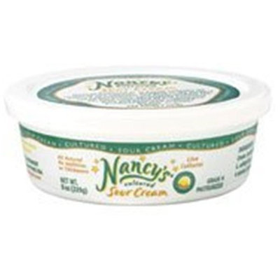 Nancy's, Sour Cream,organic 2 Cultured, 8 Oz (Pack of 6)