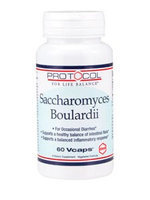 Saccharomyces Boulardii 60 vcaps by Protocol For Life Balance