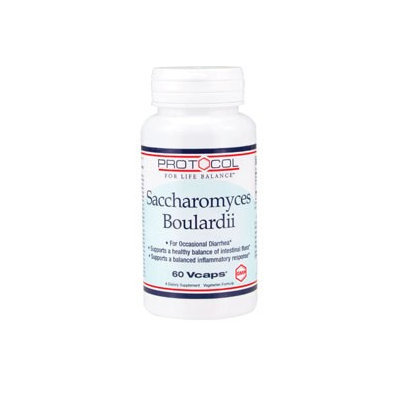 Saccharomyces Boulardii 60 vcaps by Protocol For Life Balance