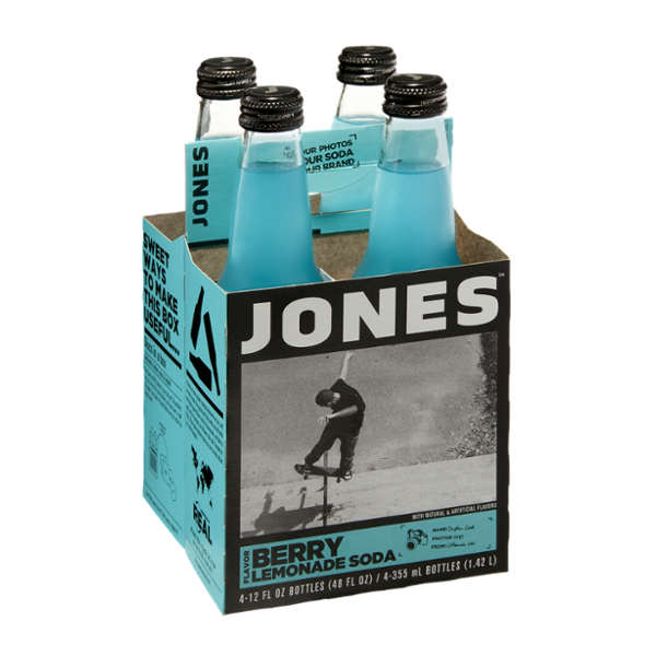 Jones Berry Lemonade Soda - 4 PK