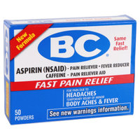 BC Aspirin Pain Relief Powder - 50 ct