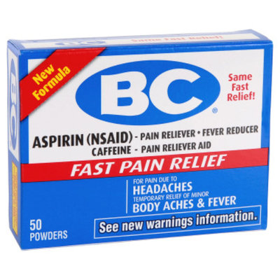 BC Aspirin Pain Relief Powder - 50 ct