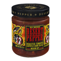 Desert Pepper Trading Company Roasted Tomato Chipotle Corn Salsa Medium Hot
