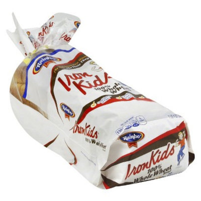 Bimbo Bakeries, USA Rainbo Iron Kids Whole Wheat Bread 20 oz