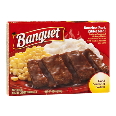 Banquet Boneless Pork Riblet Meal