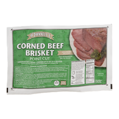 O'Donnell's Corned Beef Brisket Point Cut