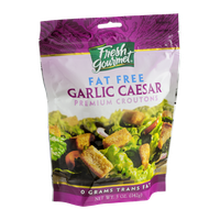 Fresh Gourmet Fat Free Premium Croutons Garlic Caesar Flavor
