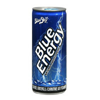Blue Sky Blue Energy Natural Energy Supplement Drink Berry