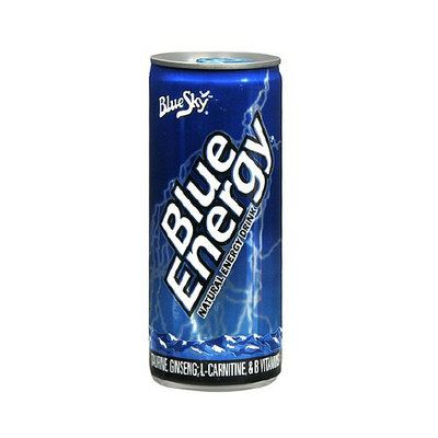 Blue Sky Blue Energy Natural Energy Supplement Drink Berry