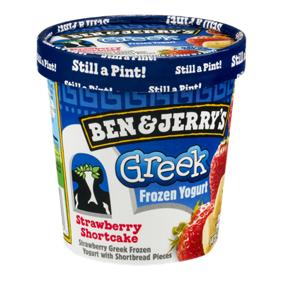 Ben & Jerry's® Strawberry Shortcake Greek Frozen Yogurt