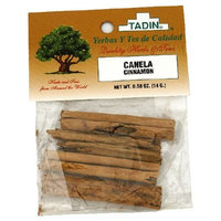 Tadin Herb and Tea Tadin Herbs & Tea, Canela Entera (Whole Cinnamon), 0.5-Ounce Cellophane Bags (Pack of 24)