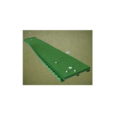 Extreme Green Master 3 Golf 3' X 16' Practice 2 Cup Chipping Putting Trainer