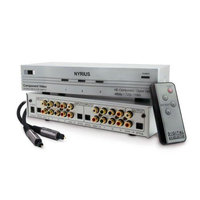 Nyrius HD Ready Component Video Source Selector Switch & Bonus 6 Foot Digital Audio Optical Toslink Cable (NWOC500)