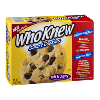 WhoKnew Smart Cookies Soft & Chewy Chocolate Chip Cookies