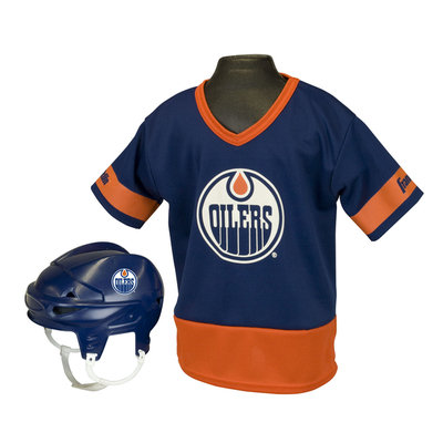 Franklin Sports NHL Edmonton Oilers Kids Team Set