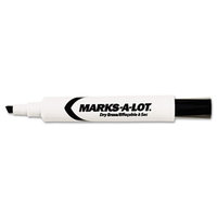 Avery 24408 Desk Style Dry Erase Marker, Chisel Tip, Black, Dozen