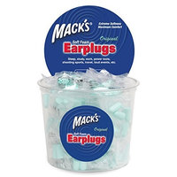 Macks Safesound Original Soft Foam Earplugs, 100-Count