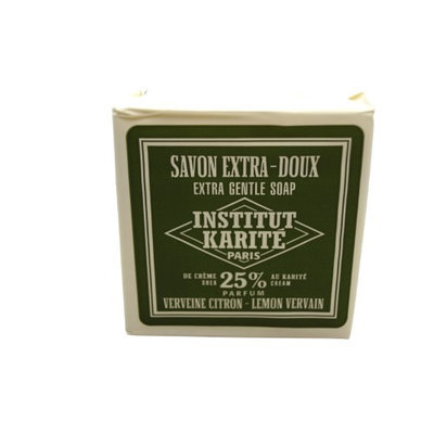 Institut Karite Paris Extra Gentle Soap 25 % Shea Butter 3.4 oz Lemon Vervain
