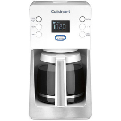 Cuisinart PerfecTemp 14-Cup Programmable Coffeemaker, White
