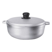 IMUSA Imusa 26 Centimeter Aluminum Caldero with Lid - Silver