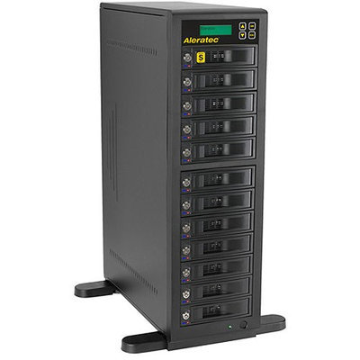 Aleratec Direct V21 11 HDD Copy Cruiser High Speed Hard Drive Duplicator 350126 Black