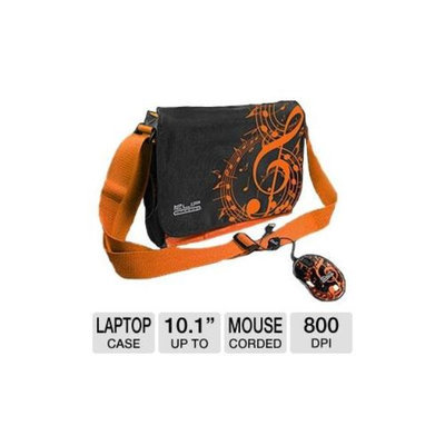 Klip Xtreme KBU-3501O HIPSTER Case and Mouse Bundle - Fits Tablets or Netbooks up to 10.1