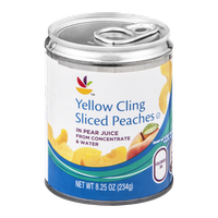 Ahold Yellow Cling Peaches Sliced