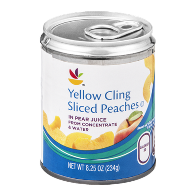 Ahold Yellow Cling Peaches Sliced
