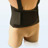 NYOrtho Universal Elastic Back Belt in Black