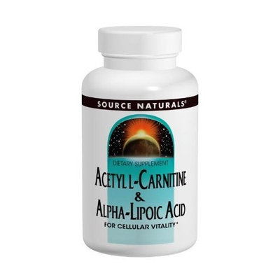 SOURCE NATURALS Acetyl L-Carnitine & Alpha Lipoic Acid 10t Trial 10 TAB