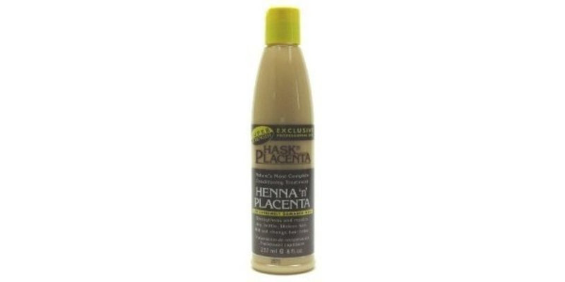 Hask Placenta Henna 'n' Placenta for Extremely Damaged Hair 237ml/8oz