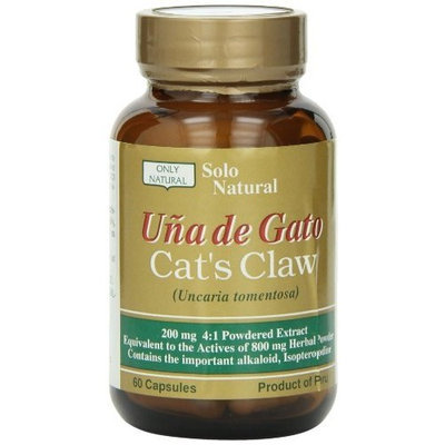 Ony Natural Only Natural Cat's Claw , 60 Capsules